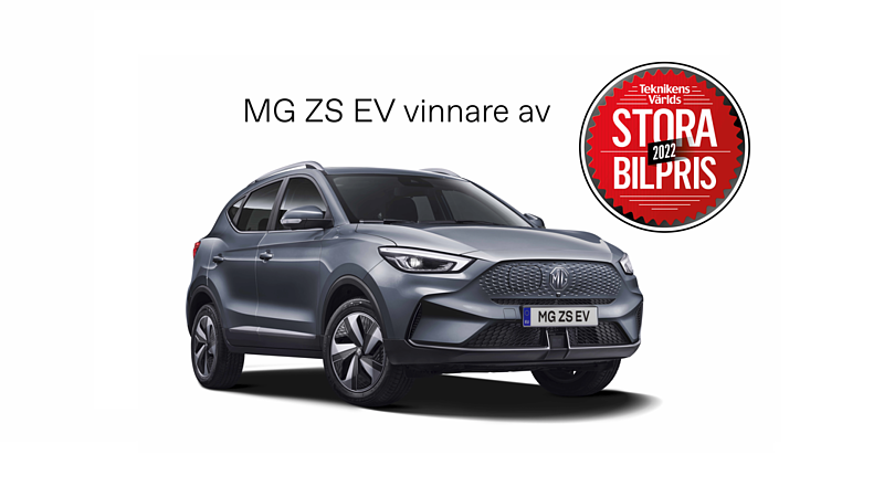 MG ZS EV voted ‘Car of the Year 2022’ by leading car magazine in Sweden